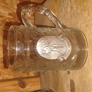 " The Sand" golf beer Stein. 5"